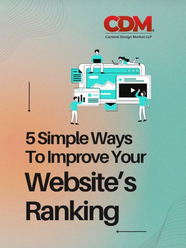 5 Simple Ways To Improve Your Website’s Ranking